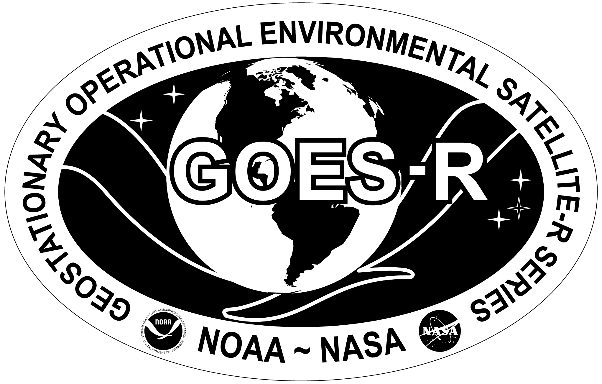 greyscale GOES-R logo (PNG)